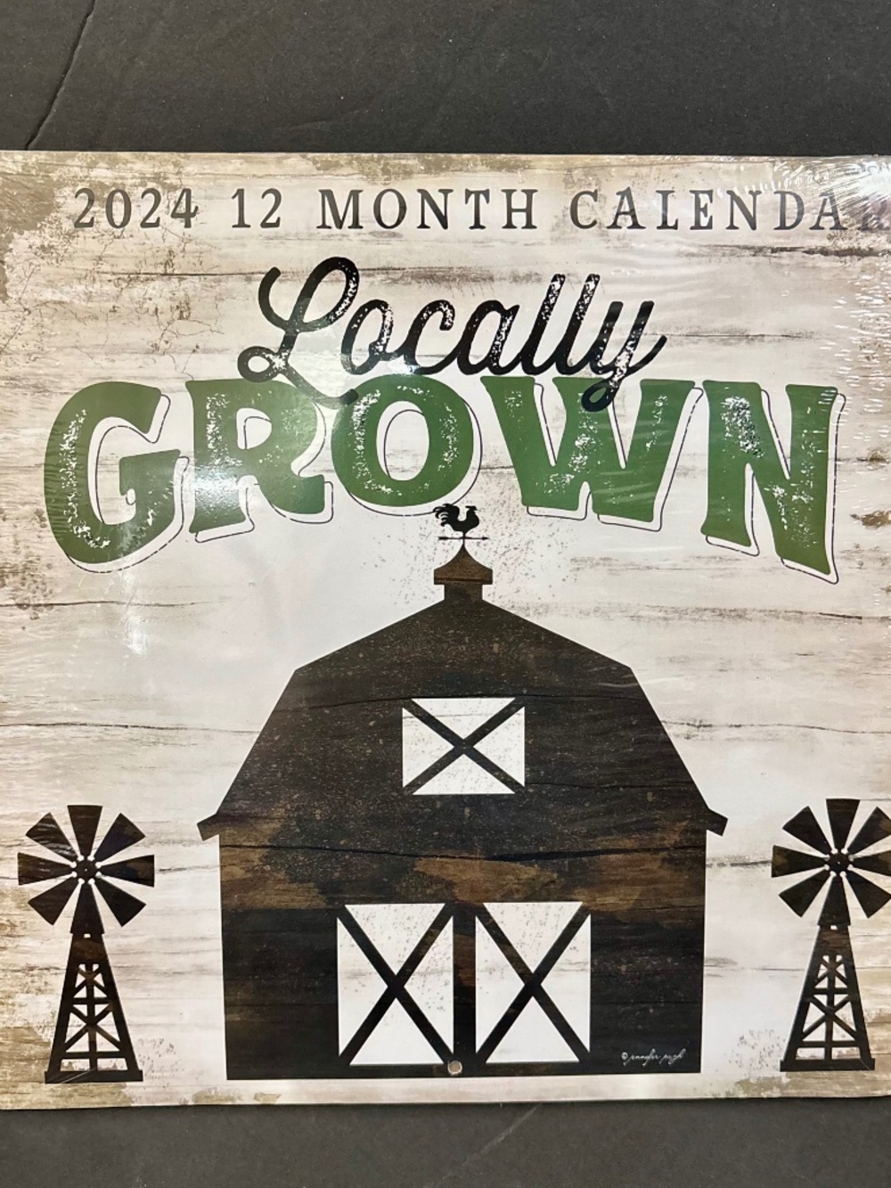 NEW “Locally Grown" 2024 12-Month Wall Calendar